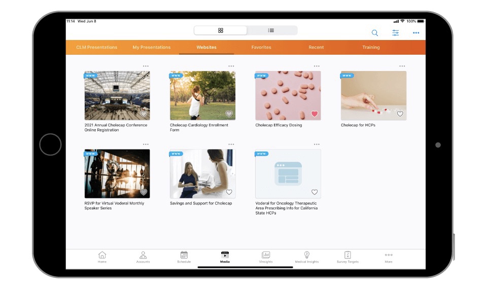 Veeva CRM Release 2022 - Media Library